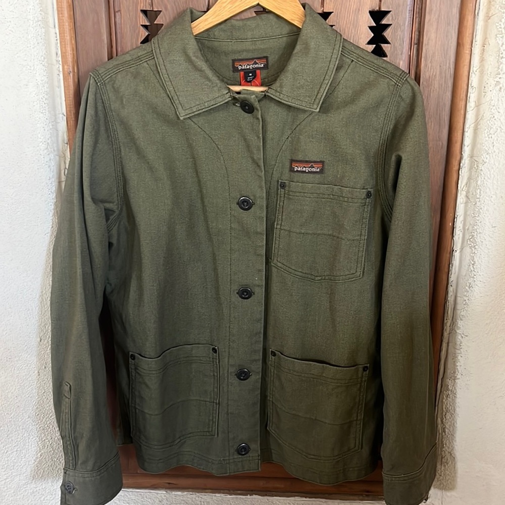 New Patagonia All Seasons chore Coat medium green